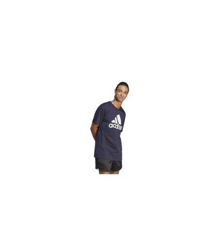 T-shirt Motif/style Gros Logo Homme Bleu Marine Adidas
