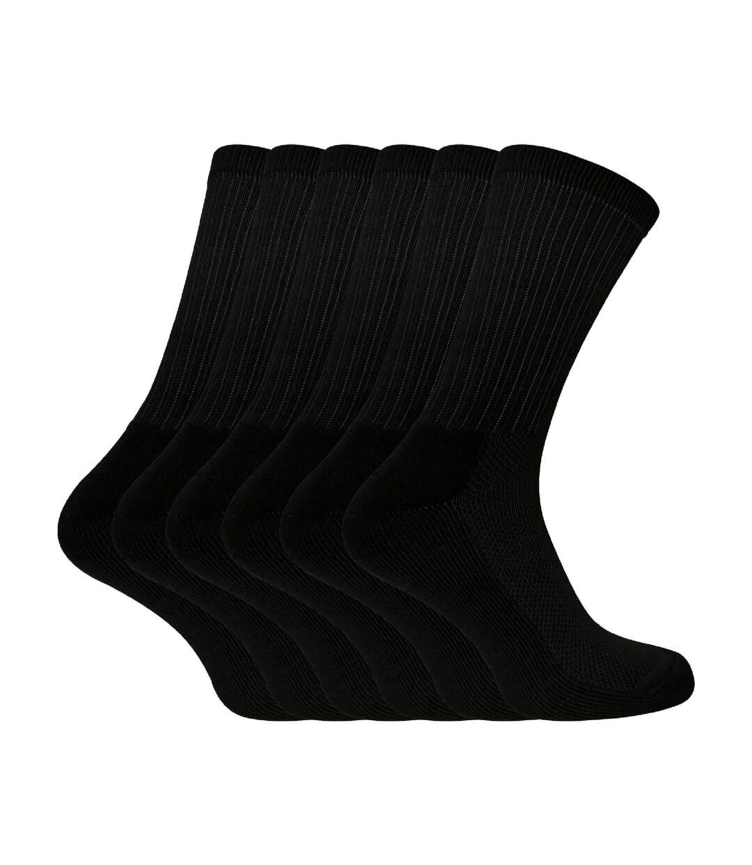 6 Pairs Unisex Bamboo Organic Cotton Running Sport Socks-1