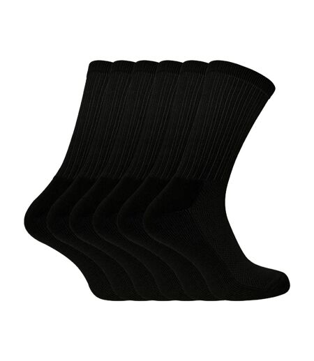 6 Pairs Unisex Bamboo Organic Cotton Running Sport Socks