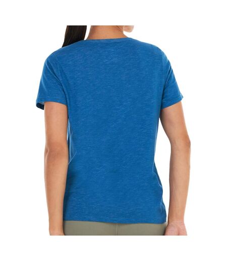 T-shirt Bleu Femme Nike Script - L