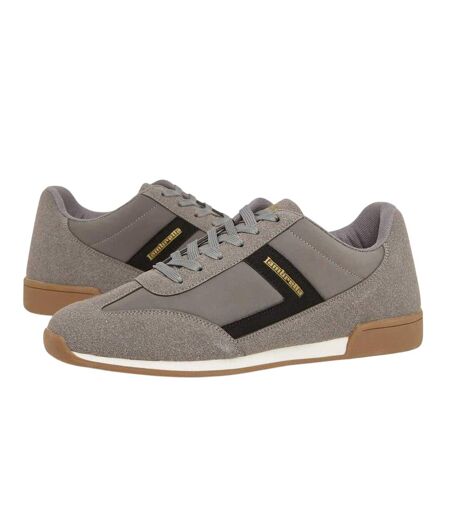 Mens Panther Trainers Charcoal Lambretta
