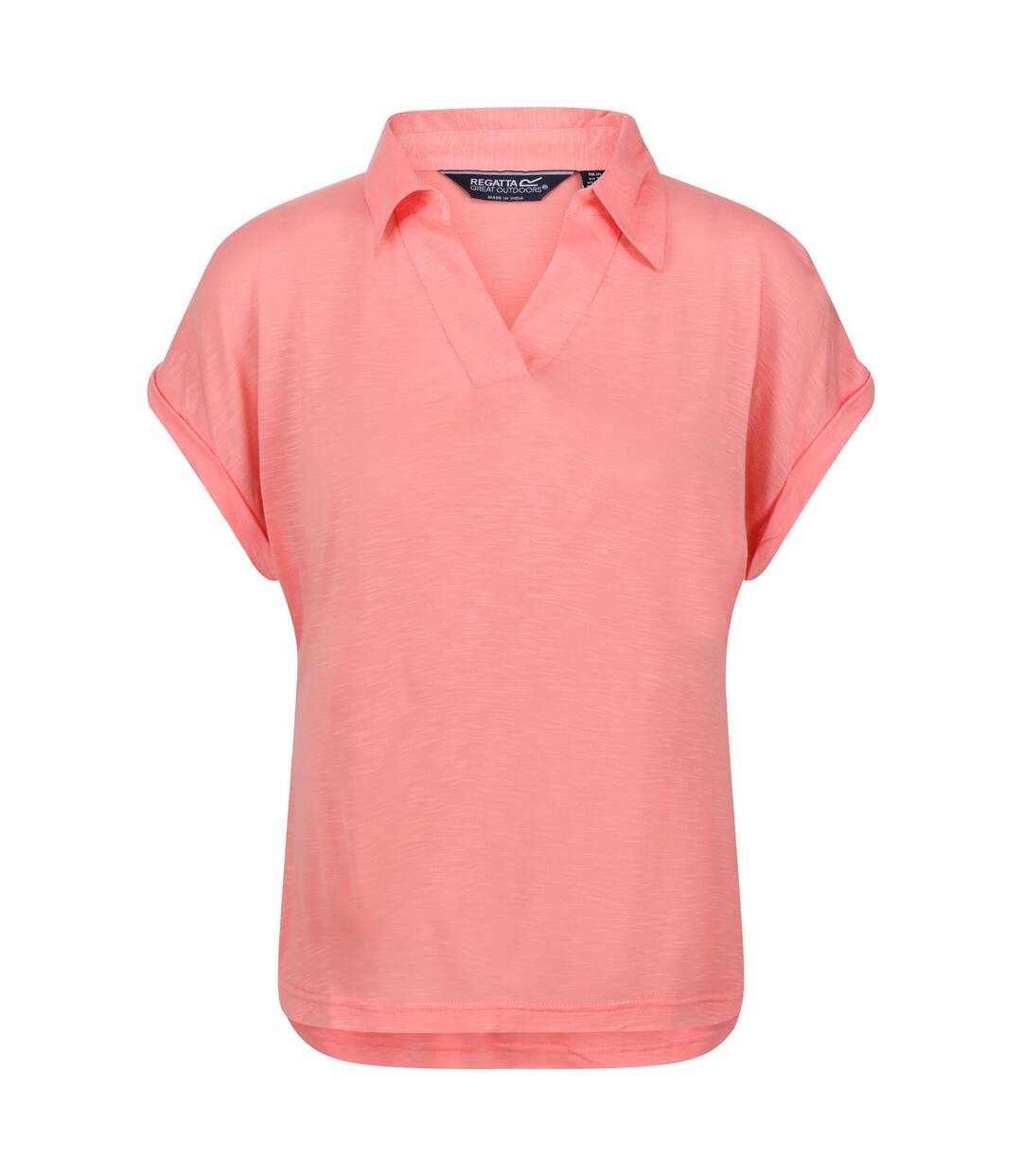 T-shirt Lupine Femme Rose Coquillage Regatta-2