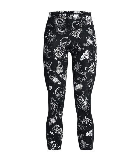 Legging Motif/style Imprimé Graphique We Run Femme Noir Under Armour