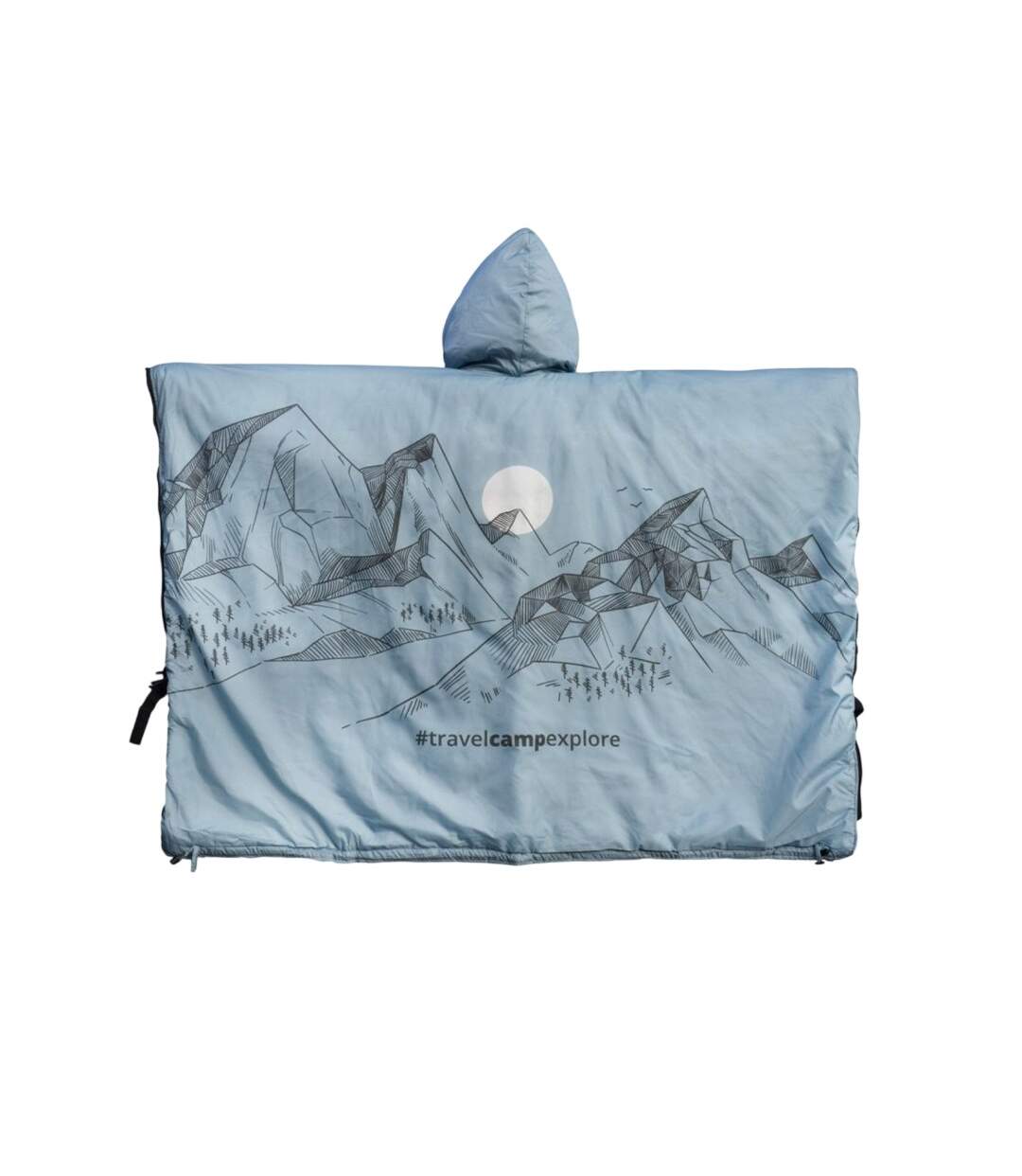 Poncho Adulte Bleu Offlander-4
