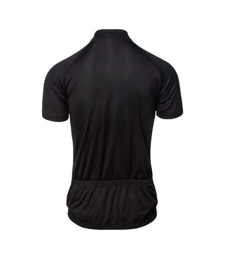 Maillot De Cyclisme Manches Courtes Surato Homme Noir Martes Essential