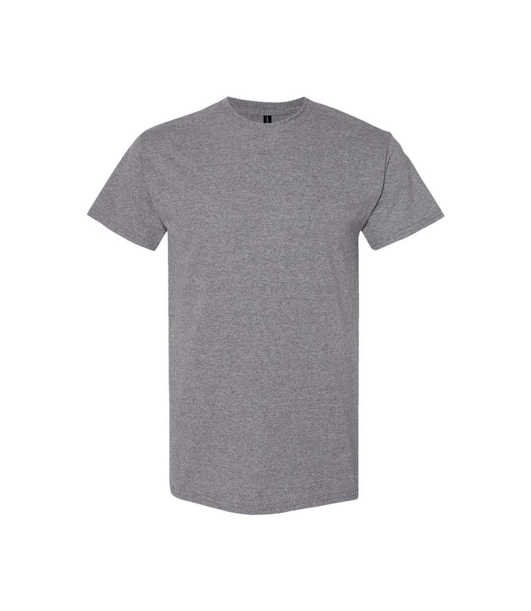 Mens Heavy Cotton T-shirt Graphite Heather Gildan-1