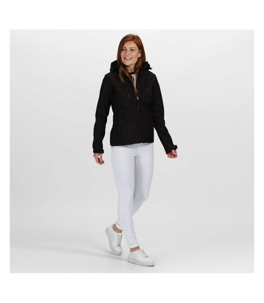 Veste softshell venturer femme noir Regatta-3