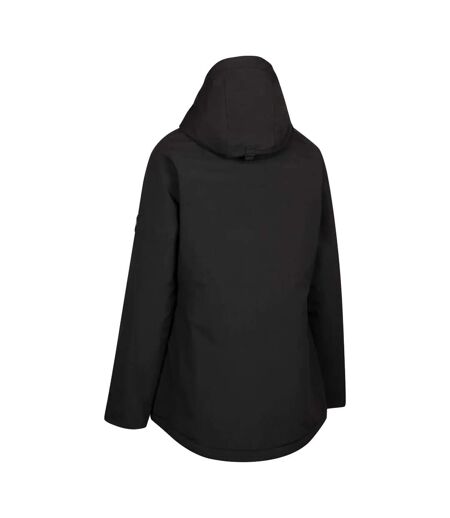 Womens/ladies carlotta raincoat black Trespass
