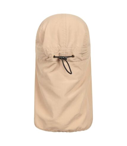 Mountain Warehouse Womens/Ladies Quick Dry Neck Protector Cap (Beige) - UTMW2849