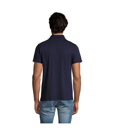 Polo Prescott Homme Bleu Marine Français SOLS