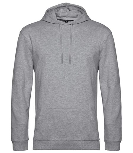 Sweat-shirt à capuche - Unisexe - WU03W - gris heather