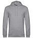 Sweat-shirt à capuche - Unisexe - WU03W - gris heather-2