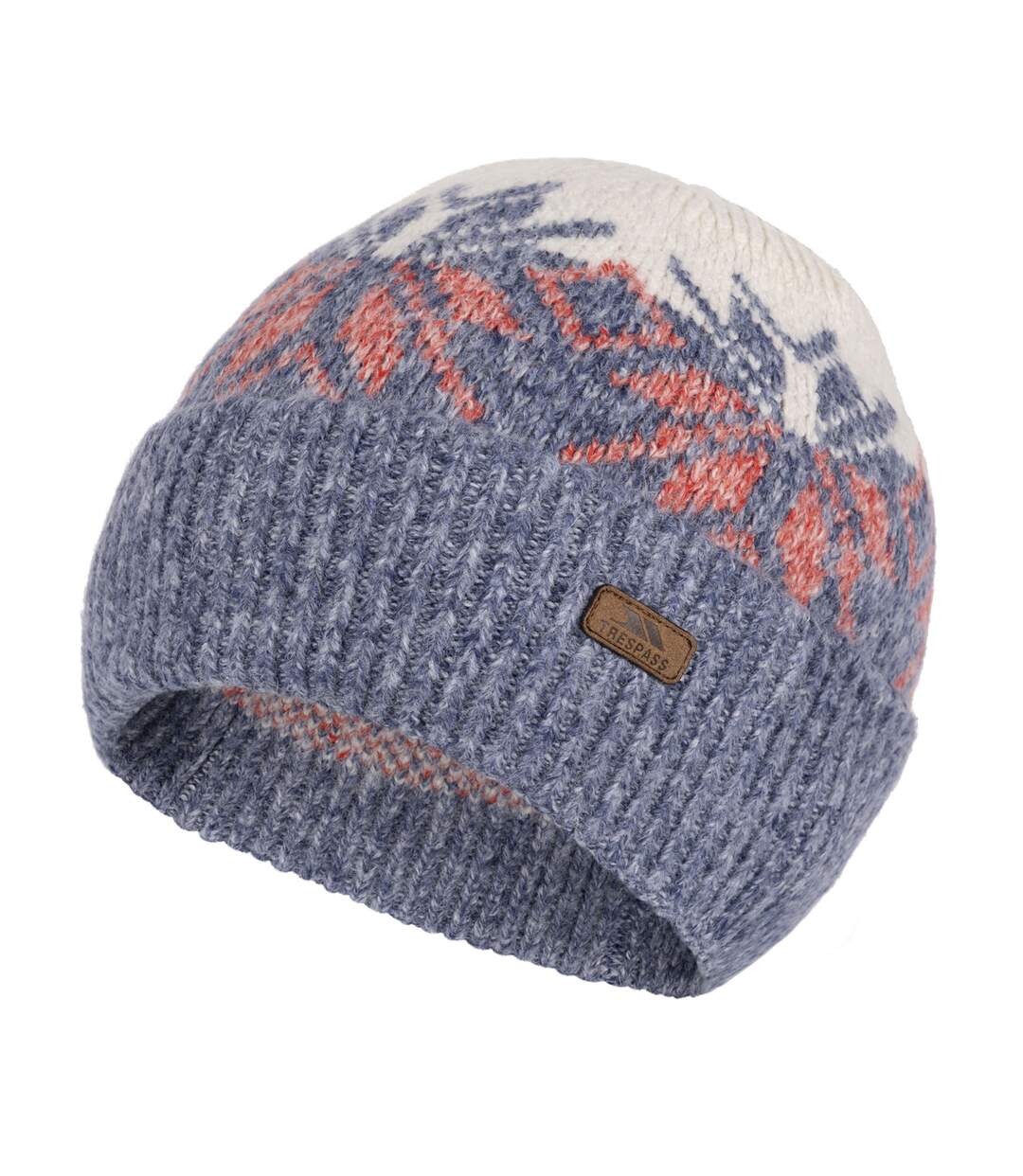 Womens/ladies edur beanie blue marl Trespass-2