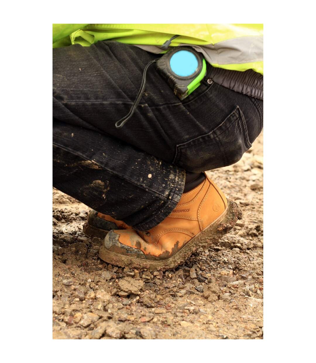 Safety Fs226 Safety Boot / Mens Boots Honey Amblers-1