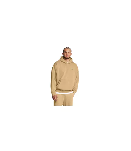 Sweat À Capuche Manches Tombantes Homme Marron Under Armour