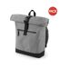 Lot de 2  Sac à dos 12 litres taille unique gris chiné/noir Bagbase