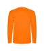 Mens montecarlo long-sleeve sports t-shirt orange fluo Roly