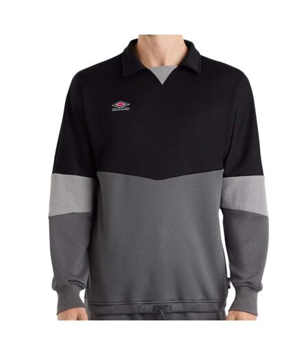 Sweat noir homme umbro drill top