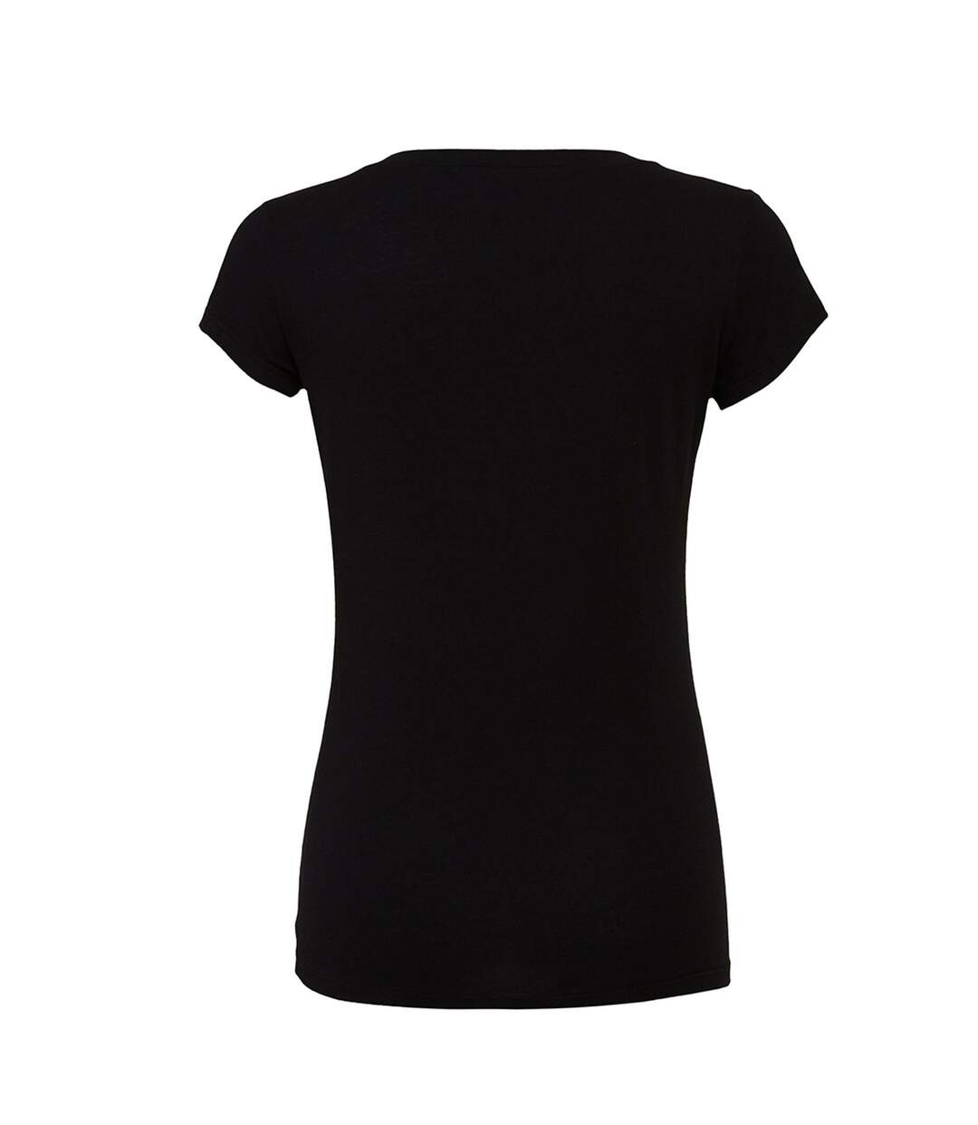 T-shirt the favourite femme noir Bella + Canvas-2