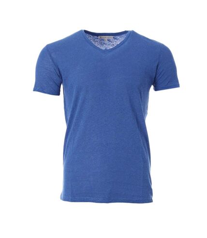 T-shirt Bleu Homme Paname Brothers Tom - L