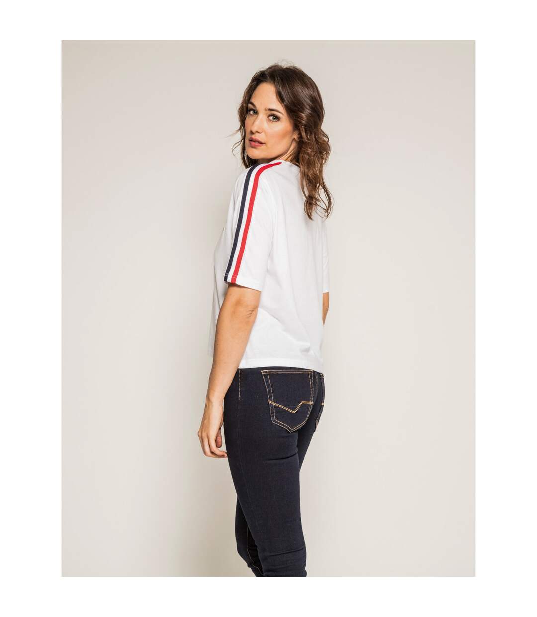 T-shirt col rond FAUSTINE - Dona X Lisa-3