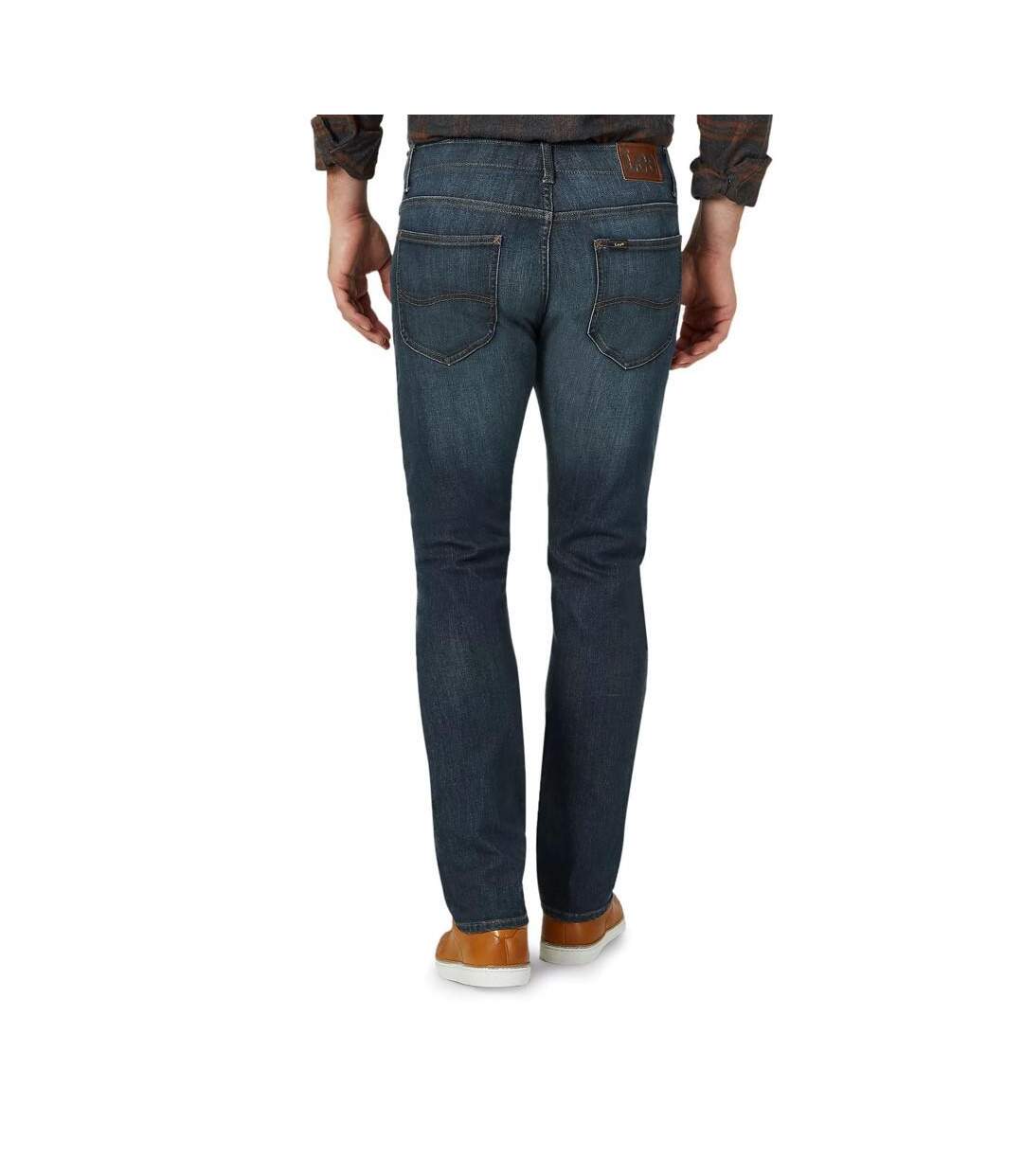 Jean Bleu Foncé Homme Lee Slim Aristocrat - W33-L32