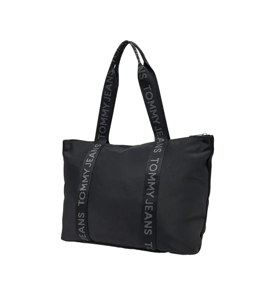 Sac à main noir femme tommy hilfiger daily tot - taille unique-2