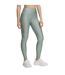 Collant Performance Femme Vert Blanc Under Armour-2