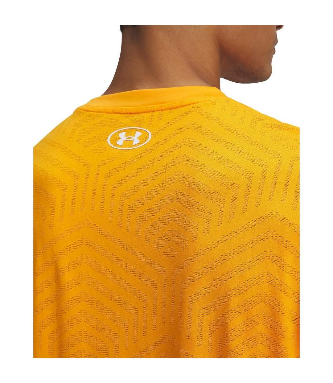 T-shirt Challenger Pro Homme Orange Gris Under Armour-3