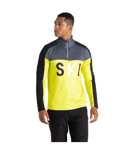 Haut Thermique Ski Homme Jaune Néon Gris Foncé Dare 2B