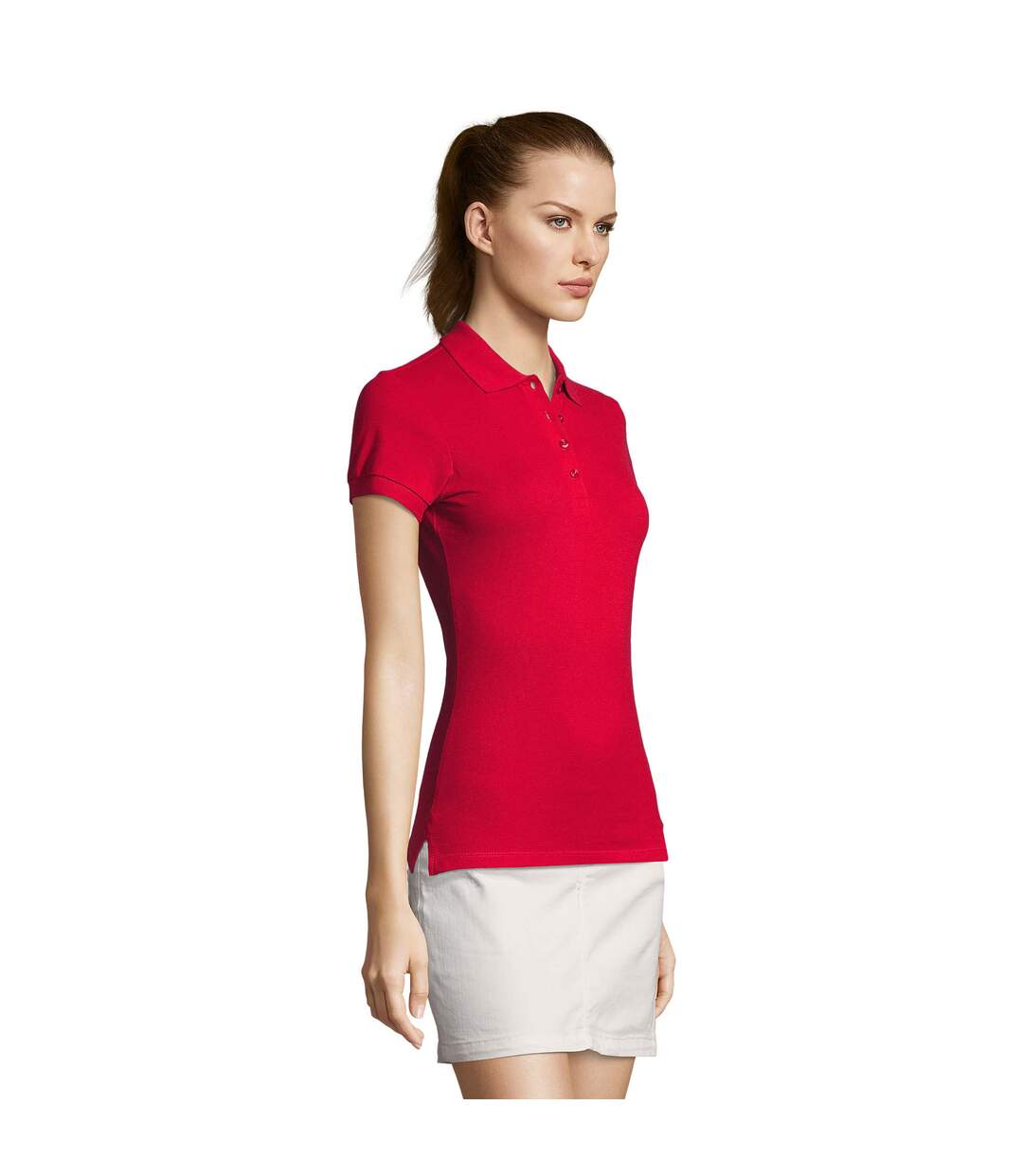 Polo Passion Femme Rouge SOLS-1