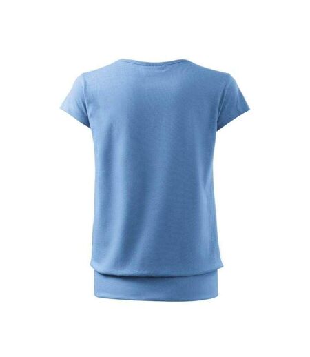 T-shirt City Femme Bleu Malfini