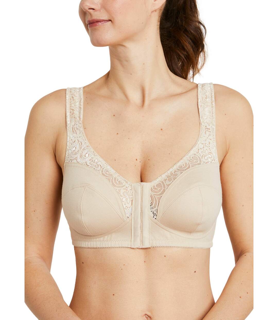Soutien-gorge sans armatures ouvert devant-1