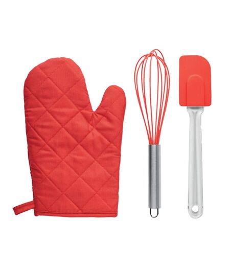 Dateki Baking Utensil Set One Size Red MidOcean