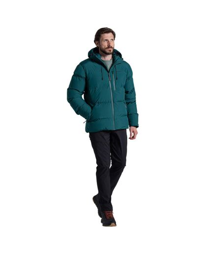 Mens Mardale Waterproof Hooded Jacket Dark Viridian Craghoppers