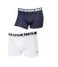 Pack de 2 Boxers marine/blanc homme Redskins