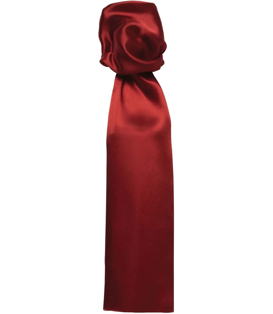 Foulard satiné - PB30 - rouge bordeau-2
