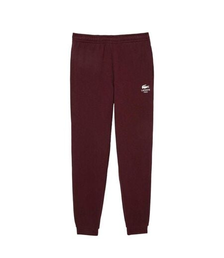 Pantalon De Jogging Adulte Rouge Bordeaux Lacoste