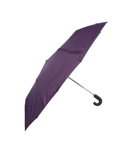 Mountain Warehouse Plain Walking Folding Umbrella (Berry) (One Size)
