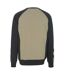 Mens Witten Unique Sweatshirt Light Khaki Black Mascot-2