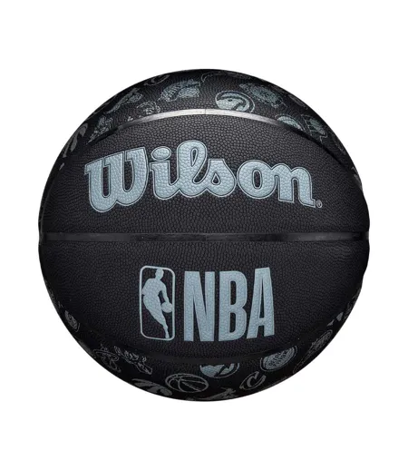 Ballon de basket noir wilson nba all team