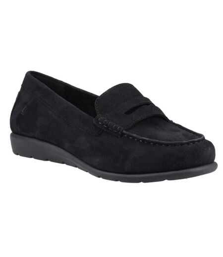 Mocassins Shelby Femme Noir Hush Puppies