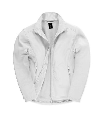 B&C Mens ID.701 Soft Shell Jacket (White)