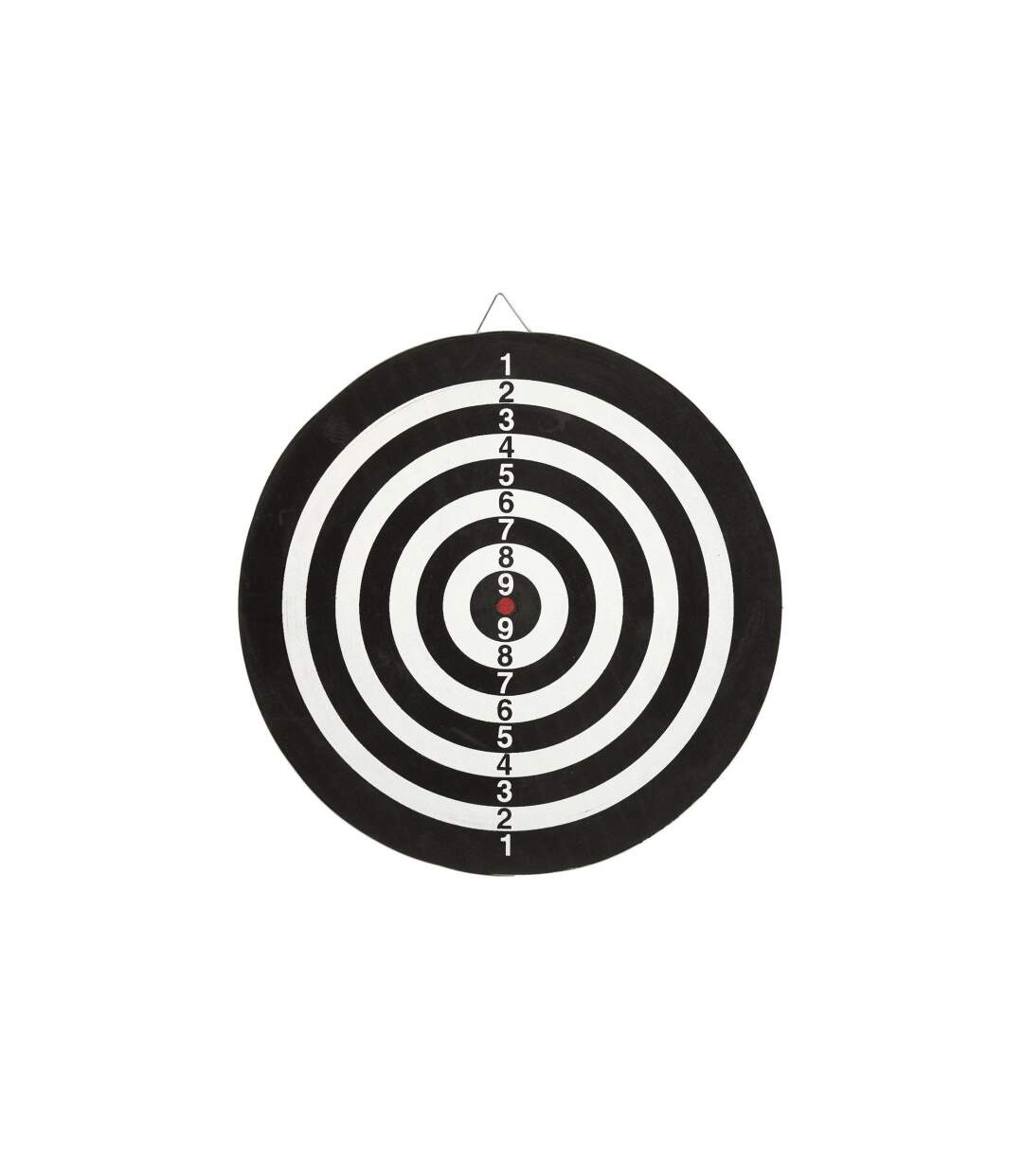 Jeu de Fléchettes 1 Cible 38cm Noir & Vert-3