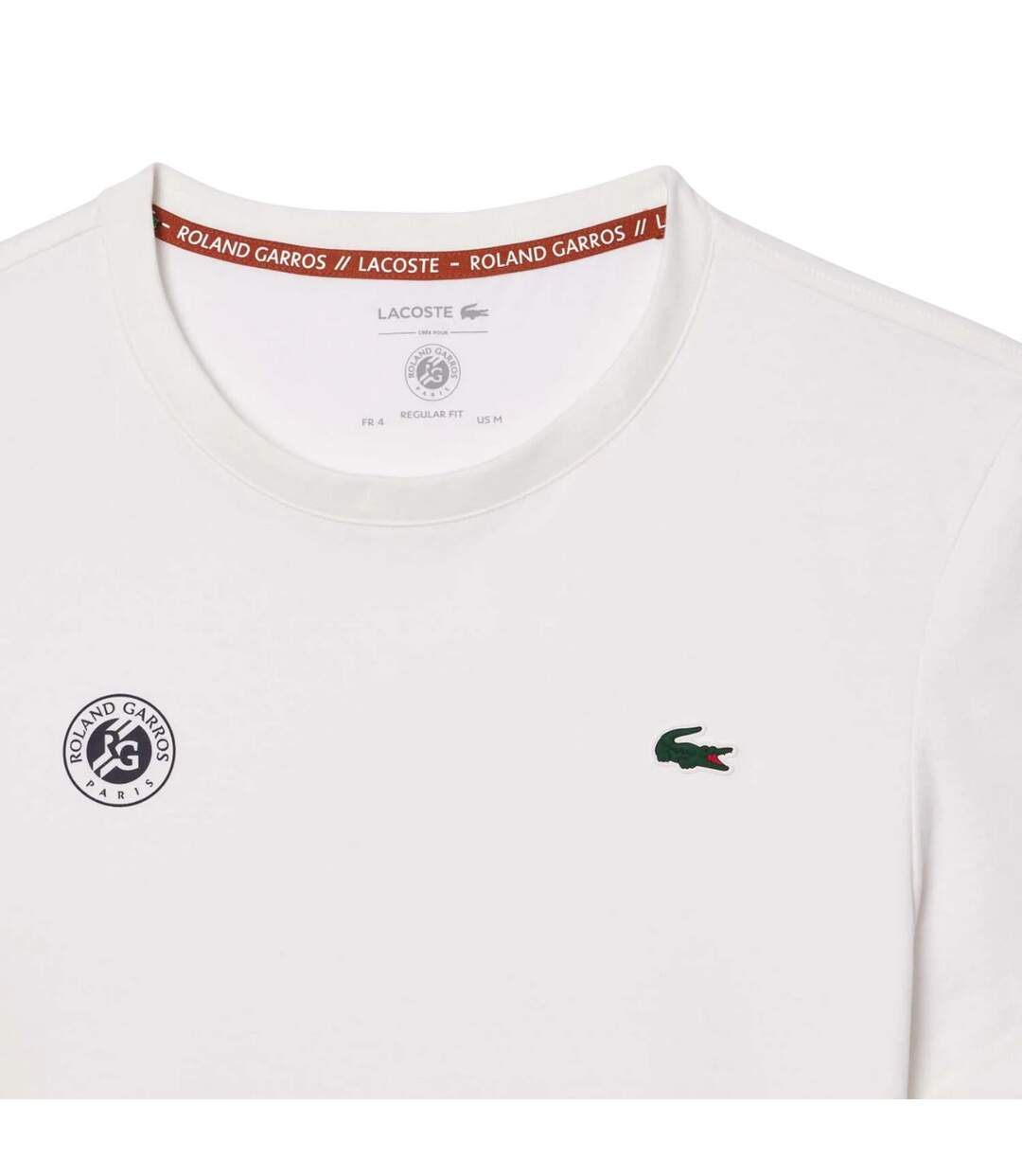 T-shirt Homme Blanc Lacoste-3