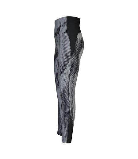 Legging Motif/style Abstrait Femme Noir Reebok
