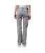 Jean droit gris femme pieces kellys-2