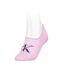 Socquettes Discrètes Footie Femme Rose Calvin Klein-2
