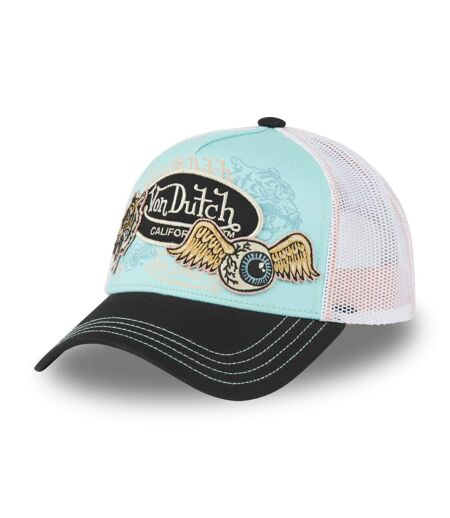 Casquette trucker avec filet en sergé de coton Patches Vondutch