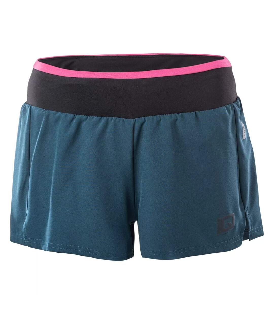 Short Riana Femme Bleu Sarcelle Foncé Rose Vif IQ-1
